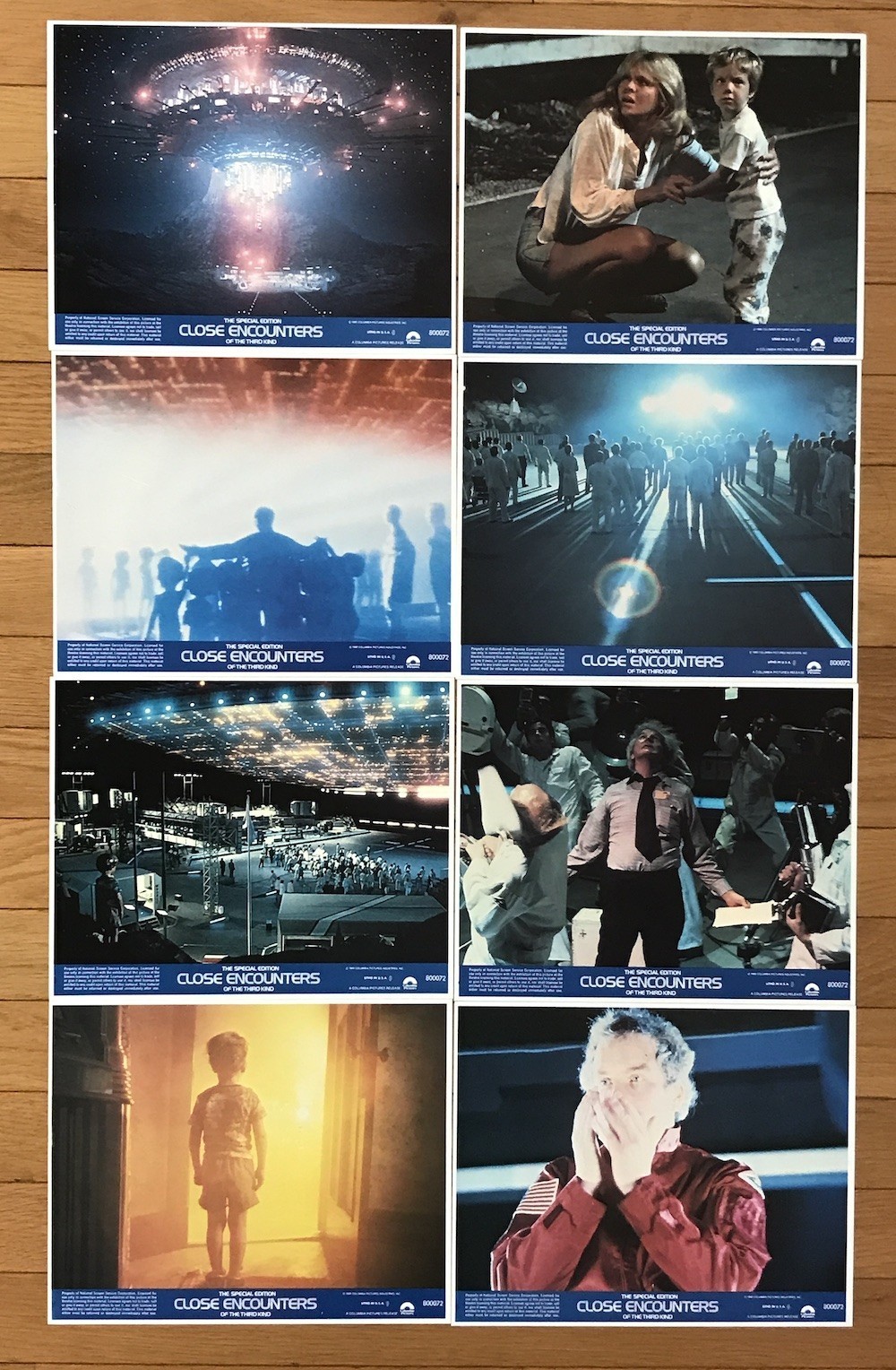 Close Encounters of the Third Kind (R-1980) Color Photo Set